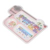 Kids Dinner Plate with Spoon Bamboo Fiber Divided Plates Cartoon