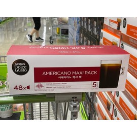 Nescafe Capsule Coffee Americano 48pcs Lungo Dolce Gusto Compatible / 네스카페 캡슐 커피 아메리카노 48개입 룽고 돌체구스토 호환