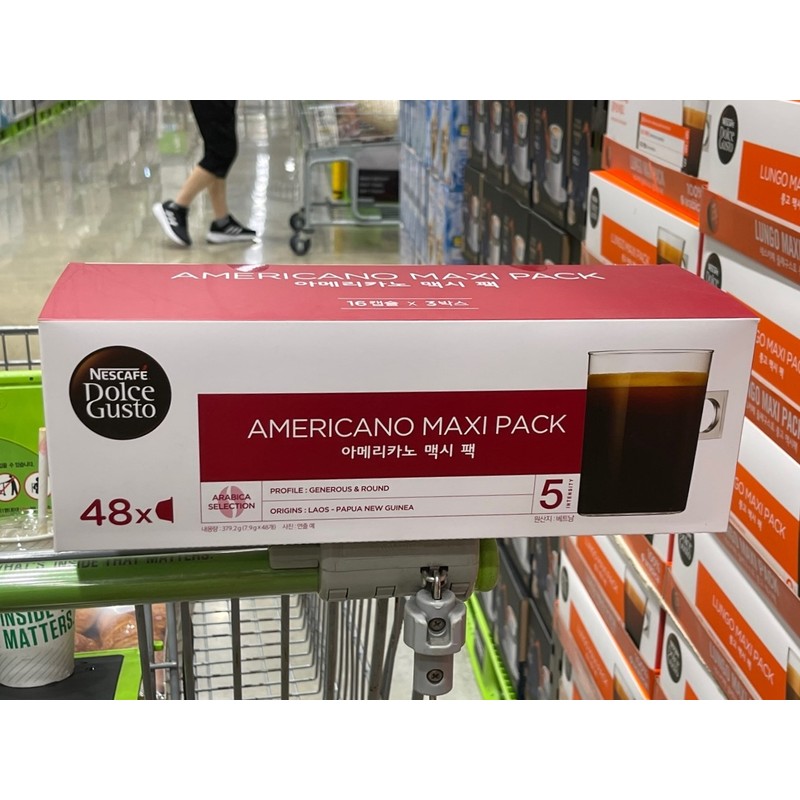 Nescafe Capsule Coffee Americano 48pcs Lungo Dolce Gusto Compatible /