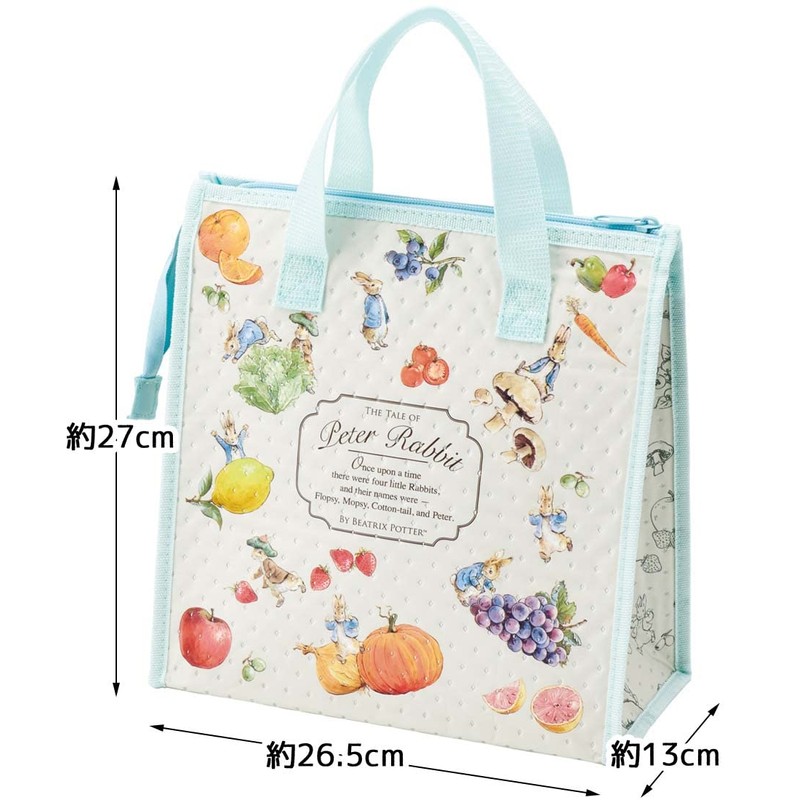 Skater FBC1-A Non-Woven Lunch Bag, Insulated Bag, Peter Rabbit