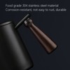 700ml Portable Stainless Steel Coffee Pot Long Gooseneck Spout Pour