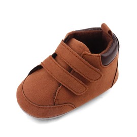 Zapatillas de Deporte para Bebé MK MATT KEELY, Diseño de Animales Lindos, Lona, Marrón, 12-18 Meses, Toddler