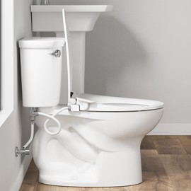 American Standard 8043A60G.020 AquaWash® Essentials Non-Electric SpaLet Bidet Seat With Manual Operation, White