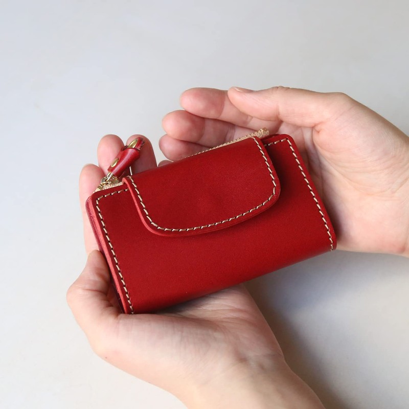 PORCO ROSSO All-in-One 4 Key Case, Original Tochigi Leather, Made