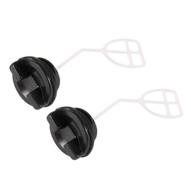 sourcing map 45/52/58 Oil Fuel Cap for Chainsaw 2pcs