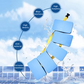 Swimming Float Belt, Swim Training Belt, EVA Auxiliary Aquatic Kids Swim Belt, Foam Floating Swimming Disc Belt, Aids Training Buoyancy Support Belt for Kids