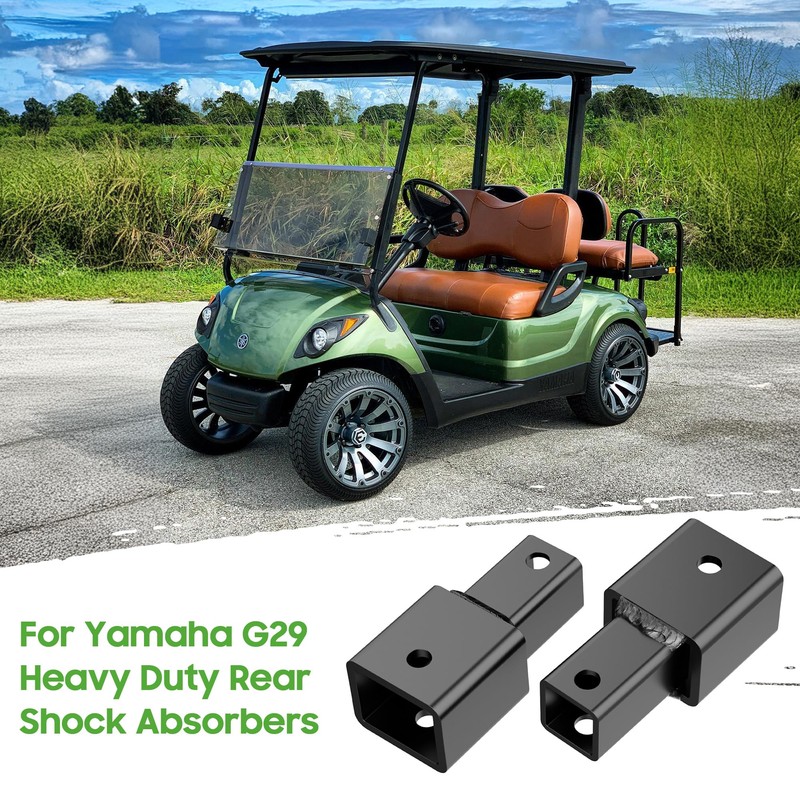 10L0L Golf Cart Shock Extenders - Heavy Duty Rear Shock