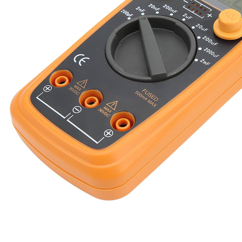 Capacitor Meter Digital Capacitance Tester High Accuracy Test Tool for