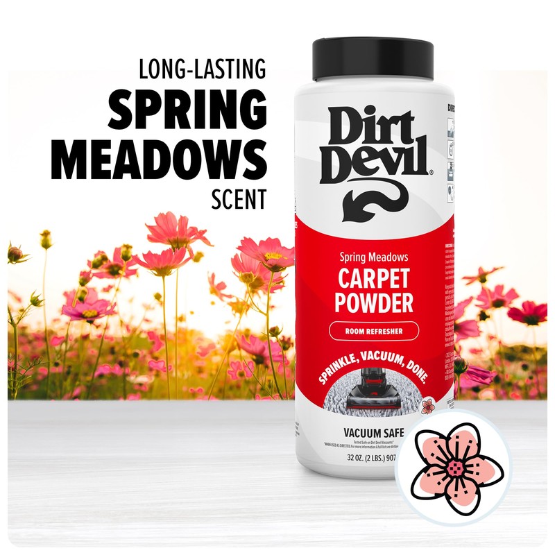 Dirt Devil Carpet Powder, 32 oz, Room Refresher and Odor