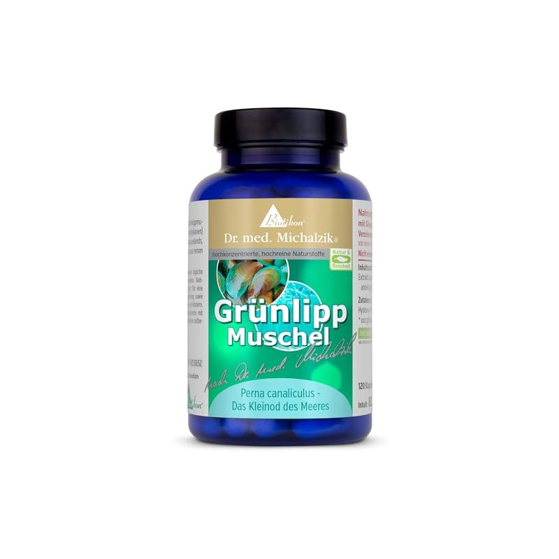 Green-lipped mussel Dr. med. Michalzik - without additives - from