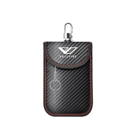 BESNU Vellfire Compatible Car Signal Blocking Pouch Relay Attack Countermeasure Car Signal Blocking Key Case Compatible Signal Blocking Smart Key Personal Information Protection Skimming Prevention