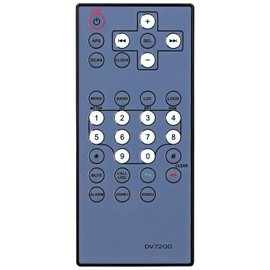 DV7200 Replacement Remote Control fit for FURRION Entertainment System DV7200 DV 7200