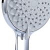 High Pressure 6-mode Handheld Shower Head, Anti-clog Nozzles with Stainless