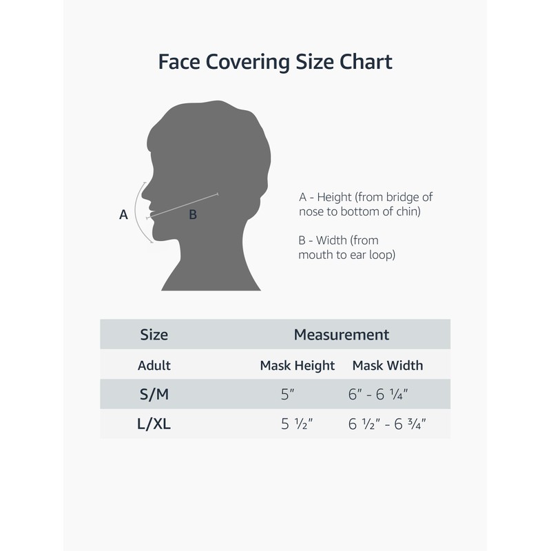 Quality Durables (クオリティ デュラブルズ) 4枚パック ユニセックス 大人用 再利用可能 織物フェースカバー