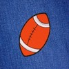 American Football Ball Iron-On Patch Iron-On Patch Appliqué Sport USA