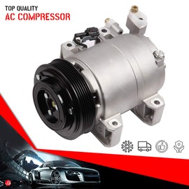 cciyu AC Compressor Pump for Nissan Altima 2.5L 2002-2006 Replaces AC Compressor for Car DKS17D 6 Grooves