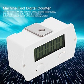 0‑99999 Machine Tool Counter XJ‑5J Magnetic Induction Display 5 Digit Tally Counter with Magnetic Induction Switch Fishing Counter Digital Display