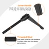 sourcing map 2Pcs M10 x 100mm Adjustable Knobs Handle Male