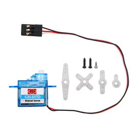 CENPEK 5PCS Micro 3.7g Digital Servo GH-S37D for Controlling Airplane Flight Direction RC Airplane Helicopter Boat