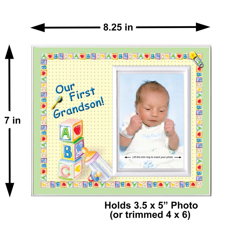 Our First Grandson - Picture Frame Gift