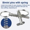 Boat Pins Quick Release Pin 1/4" x 1" w/Drop Cam