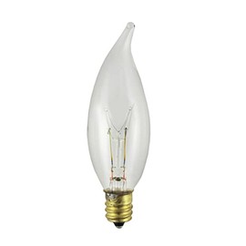Norman Lamps 18BT6-24V-CS - Volts: 24V, Watts: 18W, Type: BT6 Chandelier