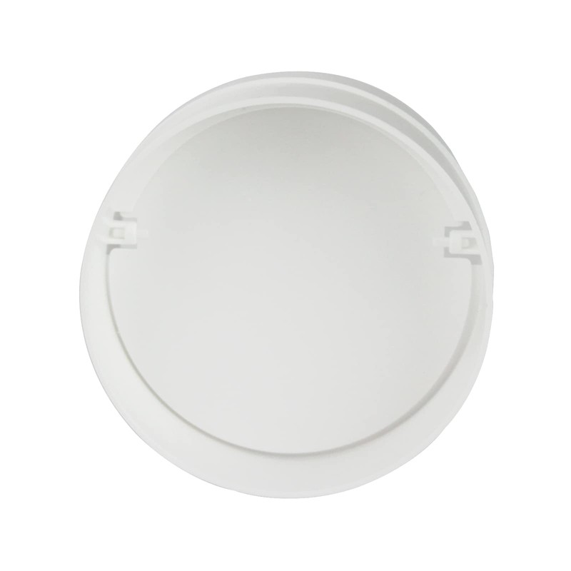 Connector with Backflow Flap, Check Valve, Connector, Ventilation Pipe, Round