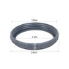 A AIRMACHIN 1606415 Dirty Tank Bottom Ring Cap for Bissell