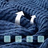 Bedsure Cooling Cotton Waffle Twin XL Blanket - Lightweight Breathable