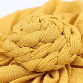 DRESHOW BQUBO Turban Hat for Baby Infant Cap Hats with Bow Knot Soft Cute Nursery Beanie