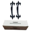 THDC 7 Inch Barn Door Handles, Pack of 2, Garage
