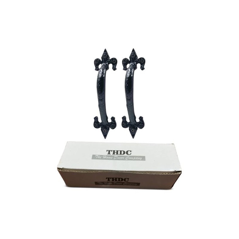 THDC 7 Inch Barn Door Handles, Pack of 2, Garage