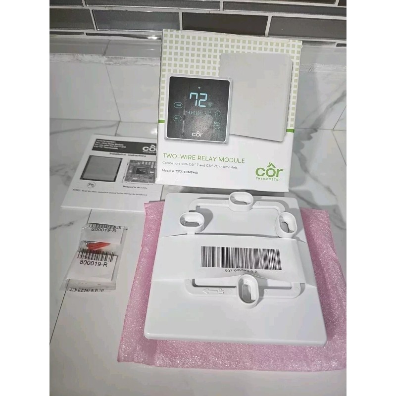 Cor 7, Cor 7C Thermostats New COR Thermostat Two Wire