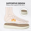 ORTOREX - Sandalias ortopédicas para caminar para mujer, Negro -,