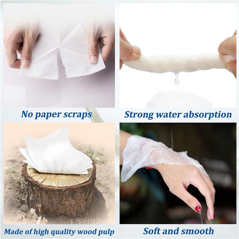 Black Car Tissue Holder with 7 PCS Tissue Refill, Sun
