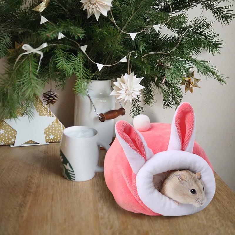 Tabanzhe 1psc Mini Hamster Bed Soft and Cozy Small Animal