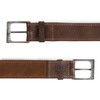 Hide & Drink, Men's Two Row Stitch Leather Belt Handmade