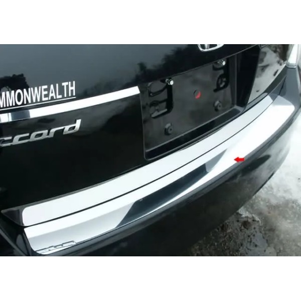 QAA Chrome Rear Bumper Trim 1PC QAA Stainless Insert FOR