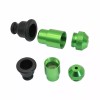 Unbranded Black | Smooth Metal Pepper Shaker Rubber Pacifier Bullet