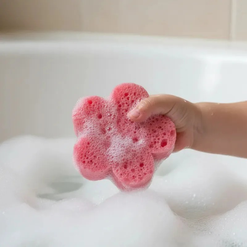 Esponja De Baño Bebé T Taio Diseño Marina Divertido