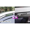 ZTT Smoke Tinted Window Deflector Wind Rain Guards For 2022-2024