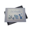 White Cotton Cards Daddy's Boasting Book Photo Album (Tiny, Blue)