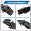 XQSMWF 1 Pair Front Left and Right Bumper Bracket Mounting