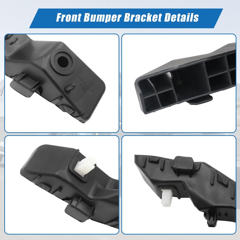 XQSMWF 1 Pair Front Left and Right Bumper Bracket Mounting