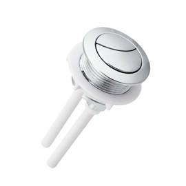 38mm/1.5" Toilet Tank Push Button Thread Diameter Dual Push Flushing Button Adjustable Toilet Water Tank Button,Compatible with Glacier Bay Aquasource TOTO, American Standard,Geberit