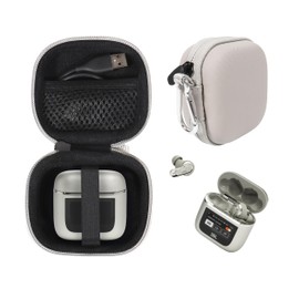 CaseSack Case for JBL Tour Pro 2 True wireless Noise Cancelling earbuds (Champagne)