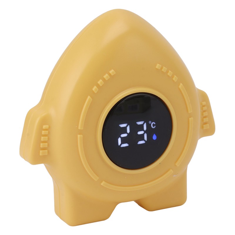 Baby Bath Thermometer Intelligence Electronic Digital Water Temperature Thermometer Yellow
