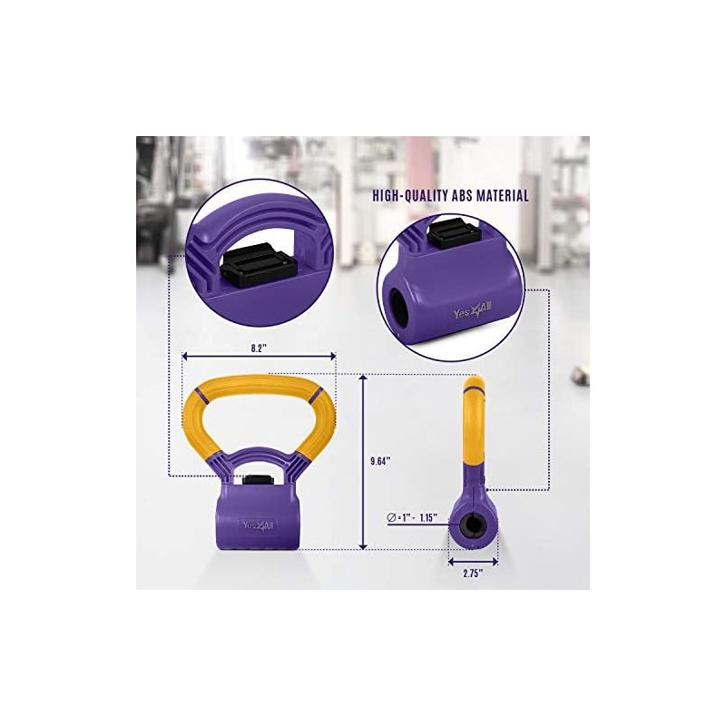 Yes4All Kettlebell Grip - Kettle Grip Version - Kettle Grip