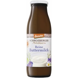 Schrozberg er Milchbauern Organic Buttermilk (6 x 500 g)