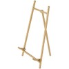 Bard's Satin Gold-toned Metal Easel, 9" H x 5.25" W